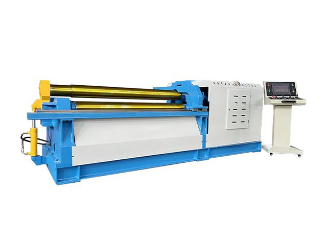 W12 Hydraulics Plate Rolling Machine With 4 Rolls
